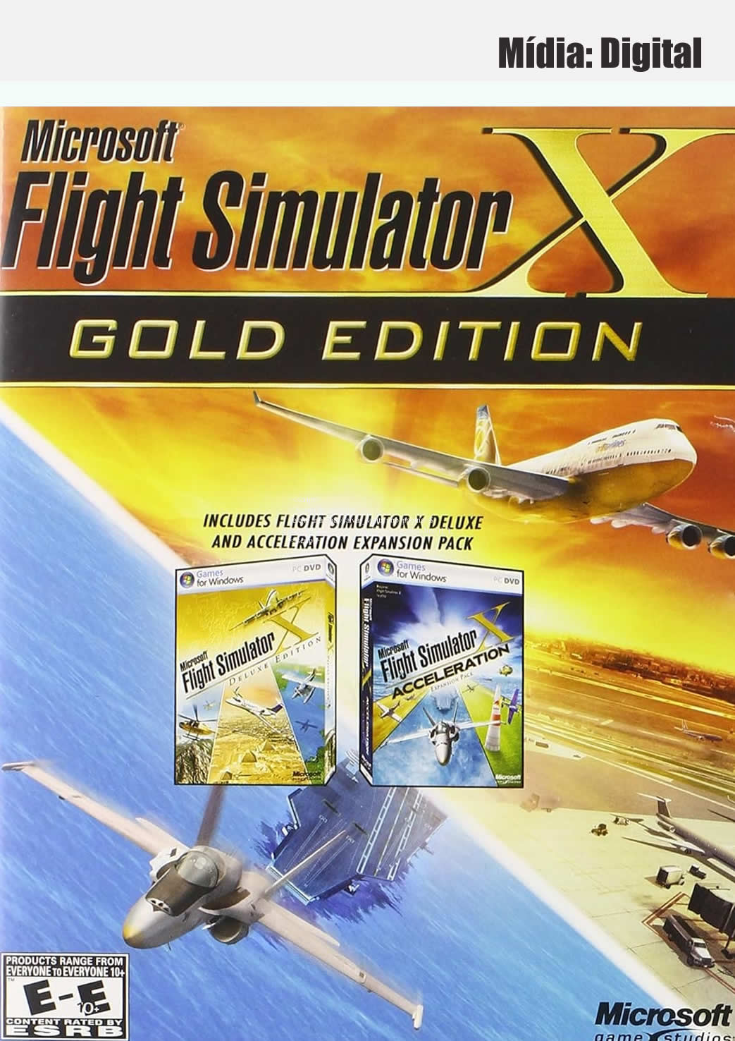 Flight Simulator X Cover